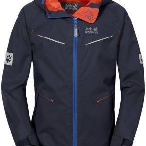 Jack Wolfskin Boys Highland Jacket Night Blue 128