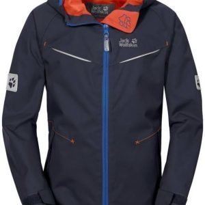 Jack Wolfskin Boys Highland Jacket Night Blue 140