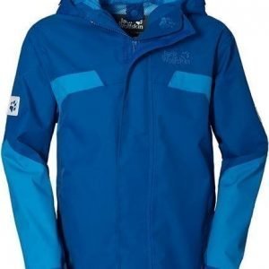 Jack Wolfskin Boys Topaz Texapore Jacket Sininen 104