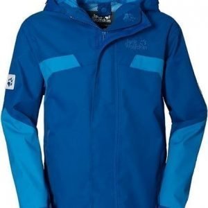 Jack Wolfskin Boys Topaz Texapore Jacket Sininen 140