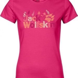 Jack Wolfskin Brand T Pink L