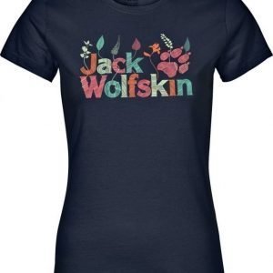 Jack Wolfskin Brand T Tummansininen XXL