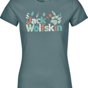 Jack Wolfskin Brand T Turkoosi XS