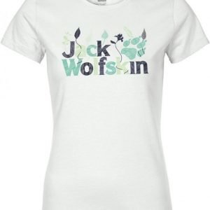 Jack Wolfskin Brand T Valkoinen L