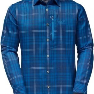 Jack Wolfskin Churchill Shirt Sininen L