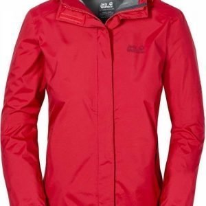 Jack Wolfskin Cloudburst Jacket Women Punainen L