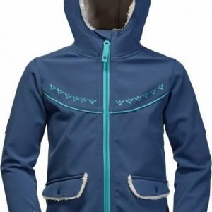 Jack Wolfskin Cold Breeze Jacket Girls Tummansininen 104