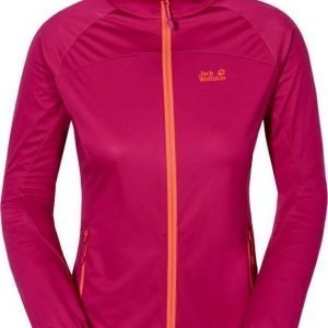 Jack Wolfskin Crosswind Jkt Punainen M