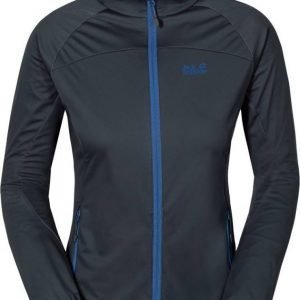 Jack Wolfskin Crosswind Jkt Tummansininen M