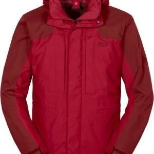 Jack Wolfskin Denali Flex Jkt M Punainen M