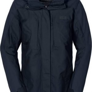 Jack Wolfskin Denali Flex Jkt Tummansininen L