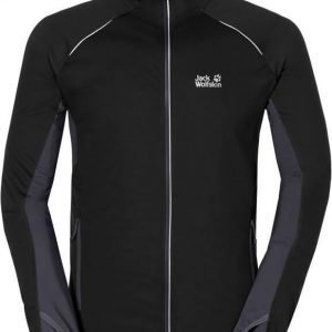 Jack Wolfskin Exhalation Softshell Jkt M Musta L