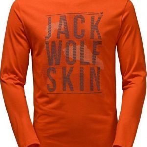 Jack Wolfskin Floating Ice Longsleeve Oranssi L