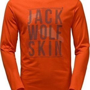 Jack Wolfskin Floating Ice Longsleeve Oranssi M