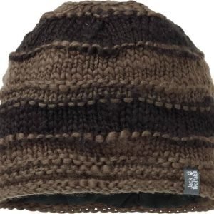 Jack Wolfskin Fluffy Yarn Cap Musta