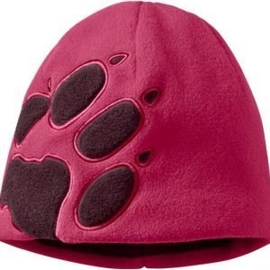 Jack Wolfskin Front Paw Hat Kids Punainen yksi koko (49-55 cm)