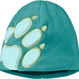 Jack Wolfskin Front Paw Hat Kids Turkoosi yksi koko (49-55 cm)