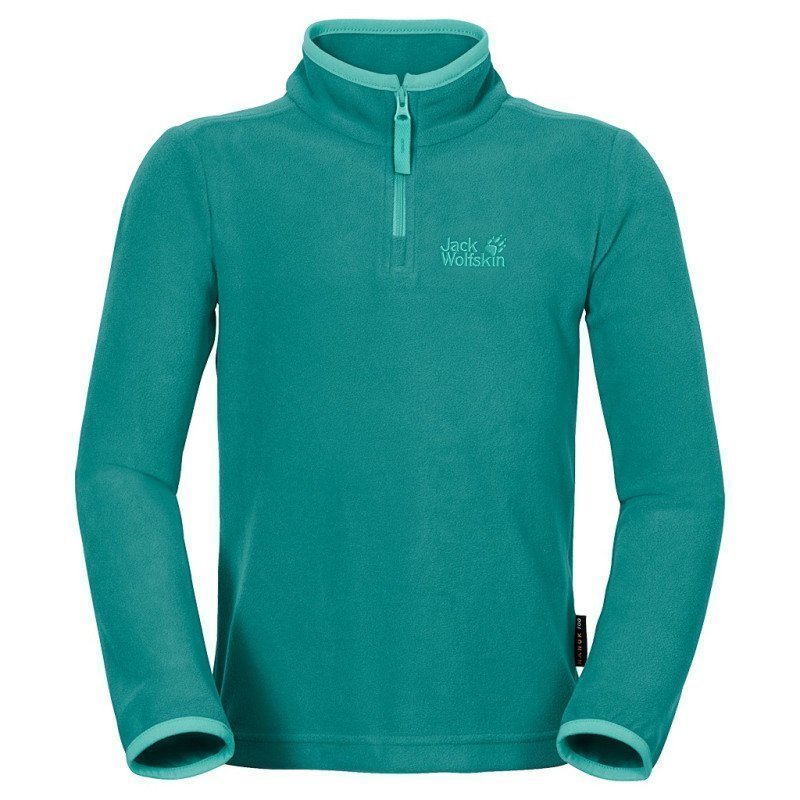 Jack Wolfskin Gecko Nanuk Half Zip Kids 104 Spearmint