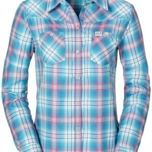 Jack Wolfskin Gifford Shirt Women Vaaleansininen L