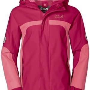 Jack Wolfskin Girls Topaz Texapore Jacket Fuksia 104