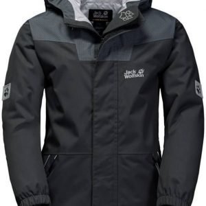 Jack Wolfskin Glacier Bay Jacket Boys Dark Grey 104