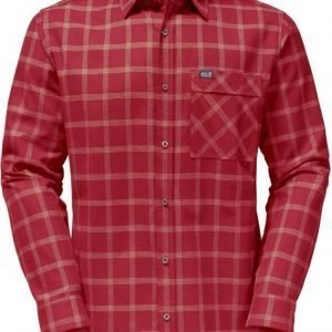 Jack Wolfskin Glacier Shirt Men Punainen XL
