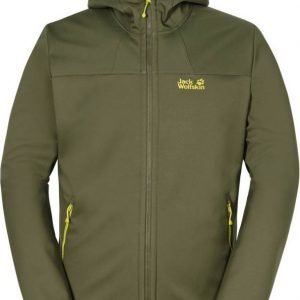 Jack Wolfskin Grand Valley Softshell Jkt M Oliivi L