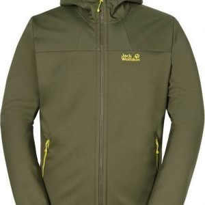 Jack Wolfskin Grand Valley Softshell Jkt M Oliivi M