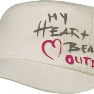 Jack Wolfskin Heartbeat Cap Luonnonvalkoinen M