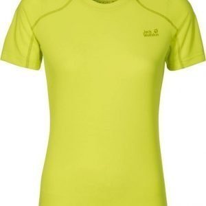 Jack Wolfskin Helium Chill T-Shirt Keltainen XL