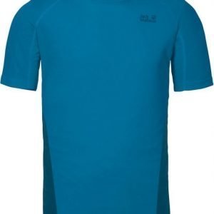 Jack Wolfskin Helium Chill T-Shirt M Turkoosi L