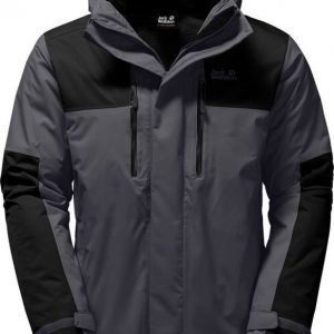 Jack Wolfskin Jasper 3in1 Jacket Ebony L