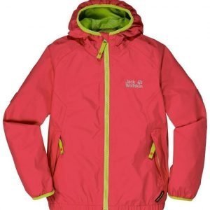 Jack Wolfskin Kids Limerick Jacket Punainen 104