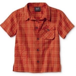 Jack Wolfskin Kids Mosquito Sun Shirt Oranssi 140