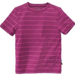 Jack Wolfskin Kids Run Around Tee Berry Red 128