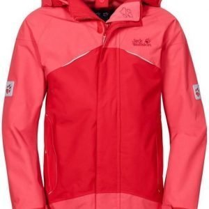 Jack Wolfskin Kids Twister 3 Jacket Vaaleanpunainen 104