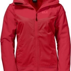 Jack Wolfskin North Ridge 3In1 Punainen L