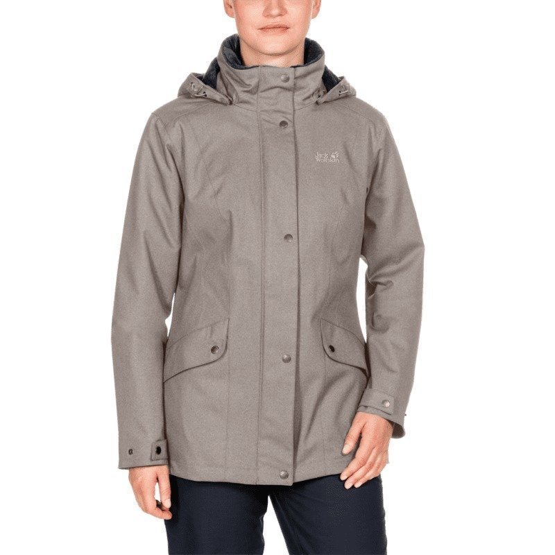 Bijlage stem Mus Jack Wolfskin Park Avenue Jacket M Moon Rock - Retkeilykauppa24.fi