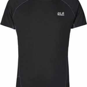 Jack Wolfskin Passion Trail Chill Tee M Musta L