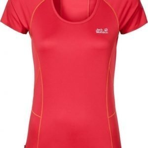 Jack Wolfskin Passion Trail Chill Tee Punainen L