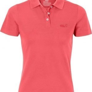 Jack Wolfskin Pique Function 65 Polo Pink L