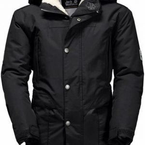 Jack Wolfskin Polar Bear Parka Boys Musta 104