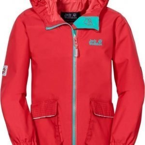 Jack Wolfskin Raindrop Jkt Punainen 104