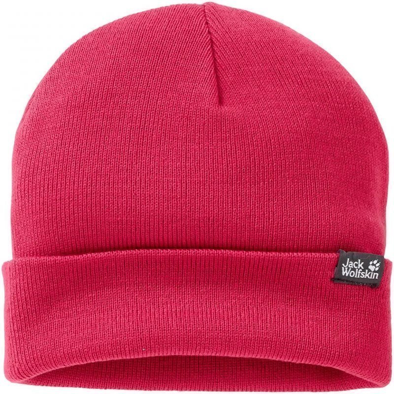 Jack Wolfskin Rib Knit Cap Berry M