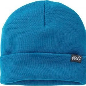 Jack Wolfskin Rib Knit Cap Turkoosi M