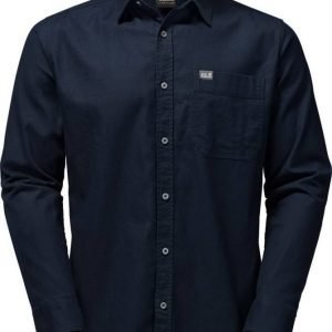 Jack Wolfskin River Shirt Tummansininen L