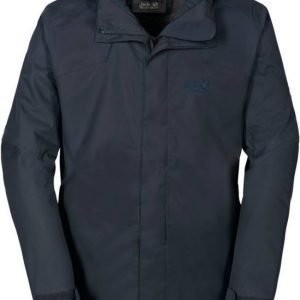 Jack Wolfskin Shelter Jkt M Tummansininen L