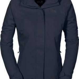 Jack Wolfskin Shelter Jkt Tummansininen L