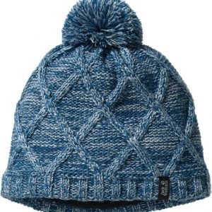 Jack Wolfskin Stormlock Knit Cap Kids Sininen S