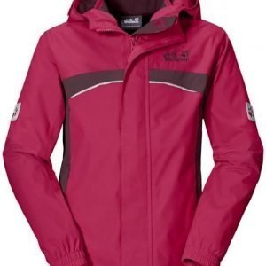 Jack Wolfskin Topaz 3In1 Girls Punainen 104